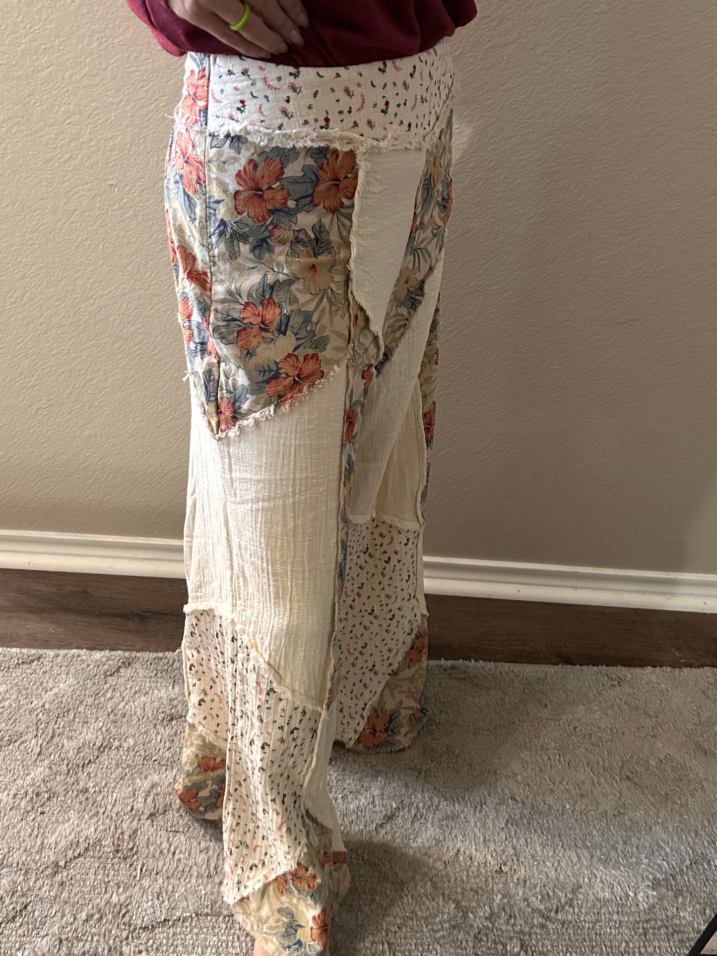 Coastal Bloom Boho Pant