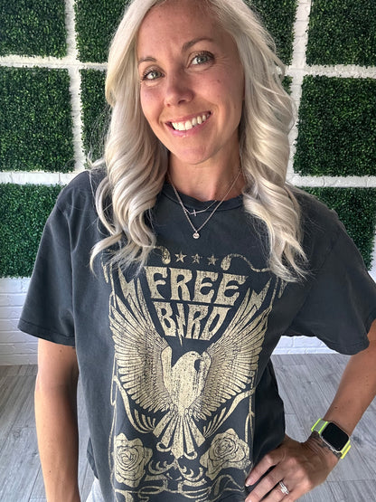 Free Bird Cropped Tee