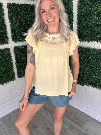 Buttercup Bloom Top