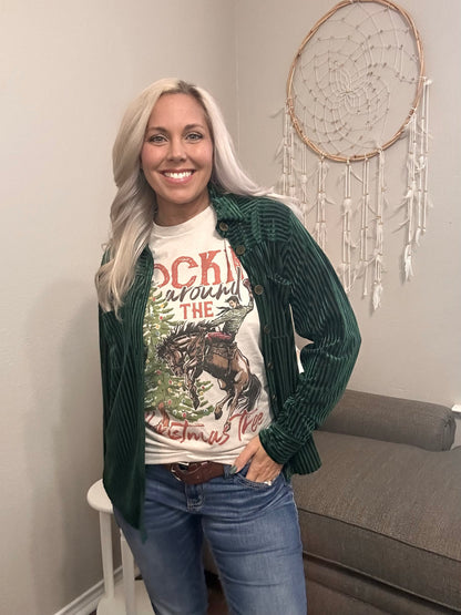 Rockin Around Christmas Graphic Tee