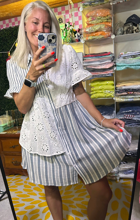 Sweetwater Eyelet Dress