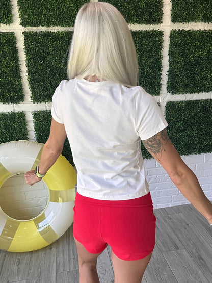 Harbor Red Shorts