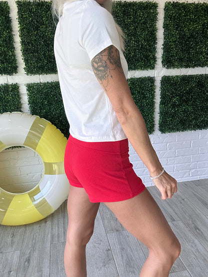Harbor Red Shorts
