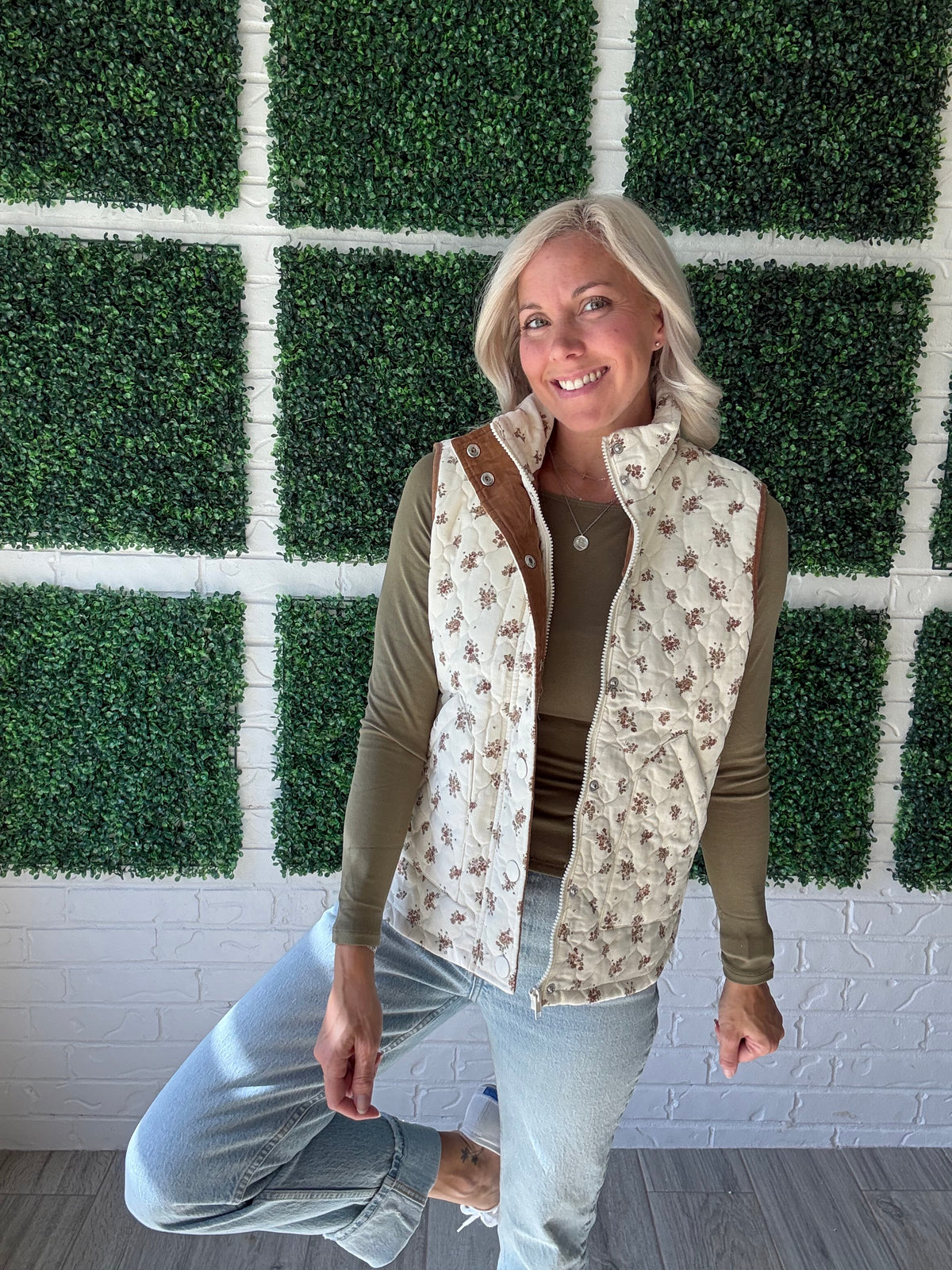 Falling Petals Vest