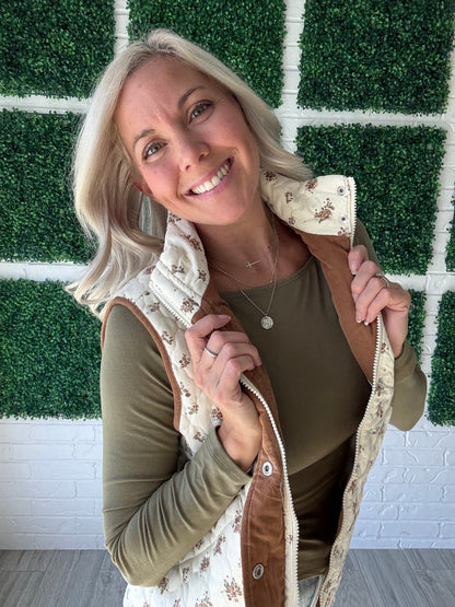 Falling Petals Vest