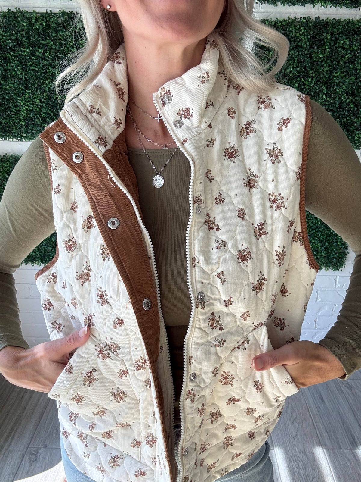 Falling Petals Vest