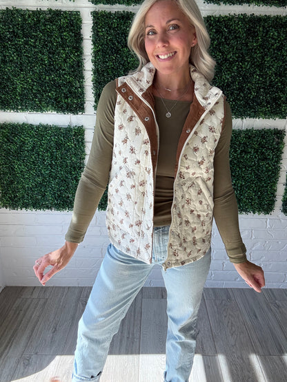 Falling Petals Vest