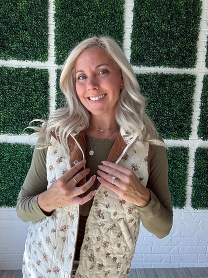 Falling Petals Vest