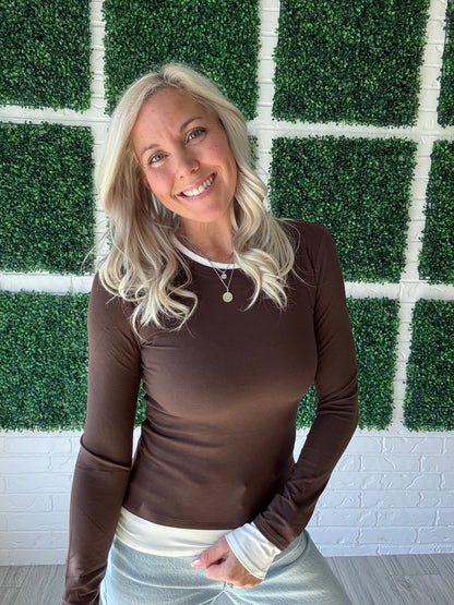 Cocoa Layers Long Sleeve