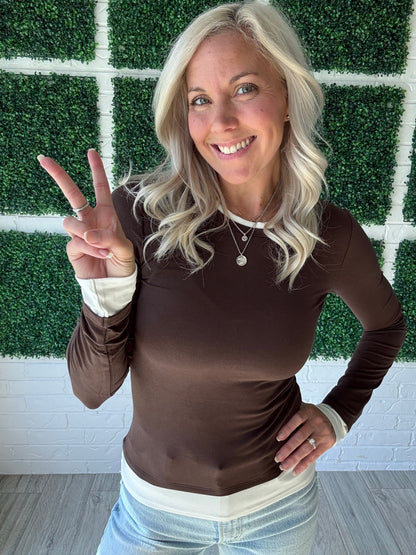 Cocoa Layers Long Sleeve