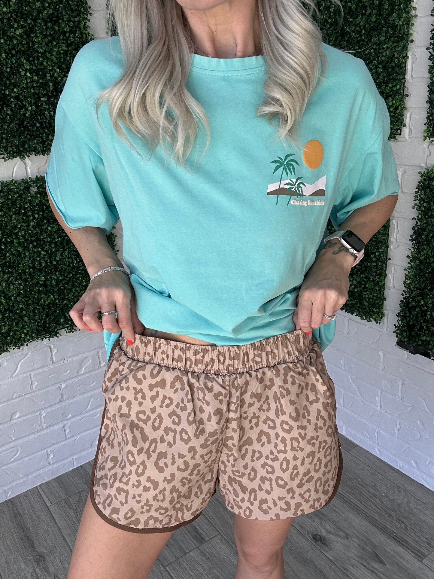 Leopard Print Go-Getter Short