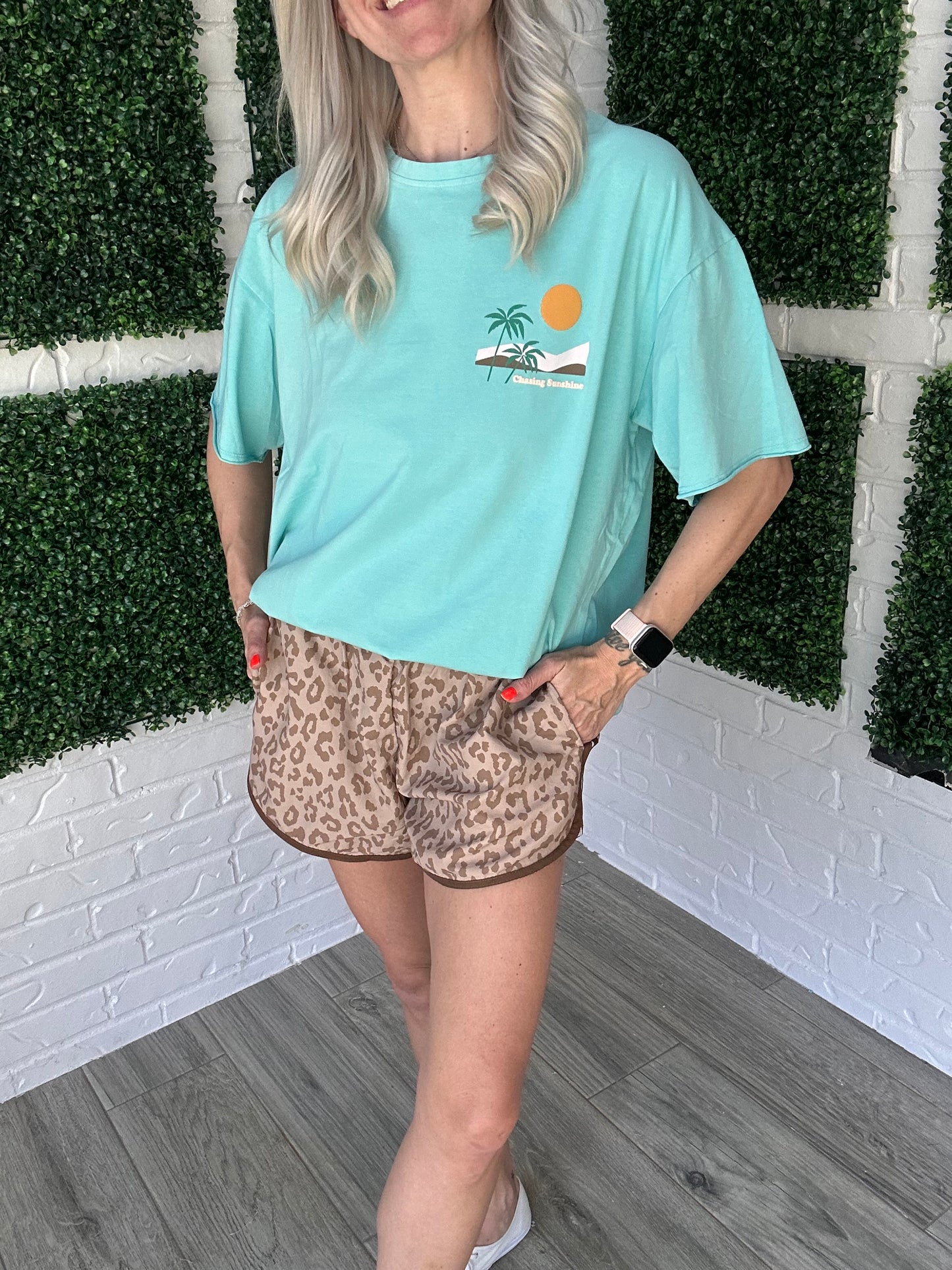 Leopard Print Go-Getter Short