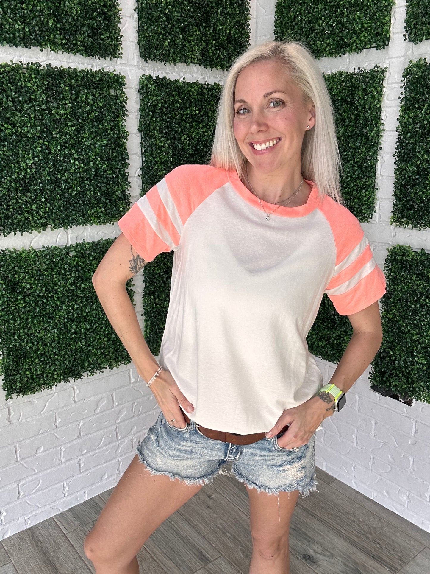 Sunset League Tee