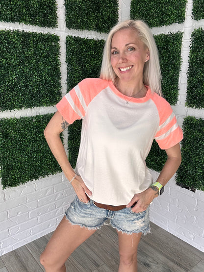 Sunset League Tee