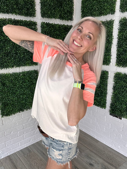 Sunset League Tee