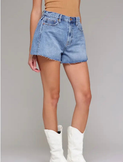 Beachside Blues Denim Shorts