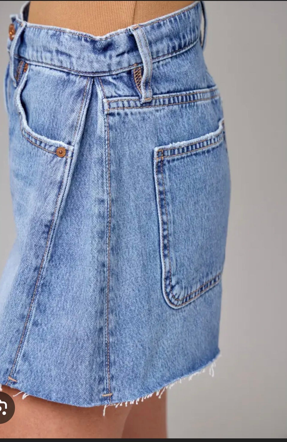 Beachside Blues Denim Shorts