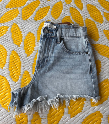 Sofie Light Wash Denim Short