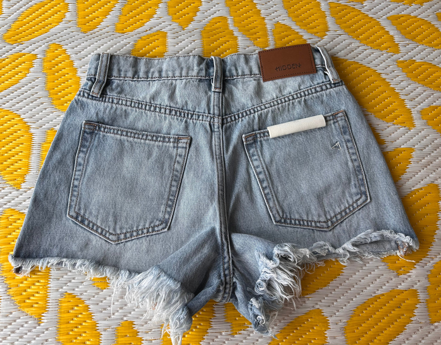 Sofie Light Wash Denim Short