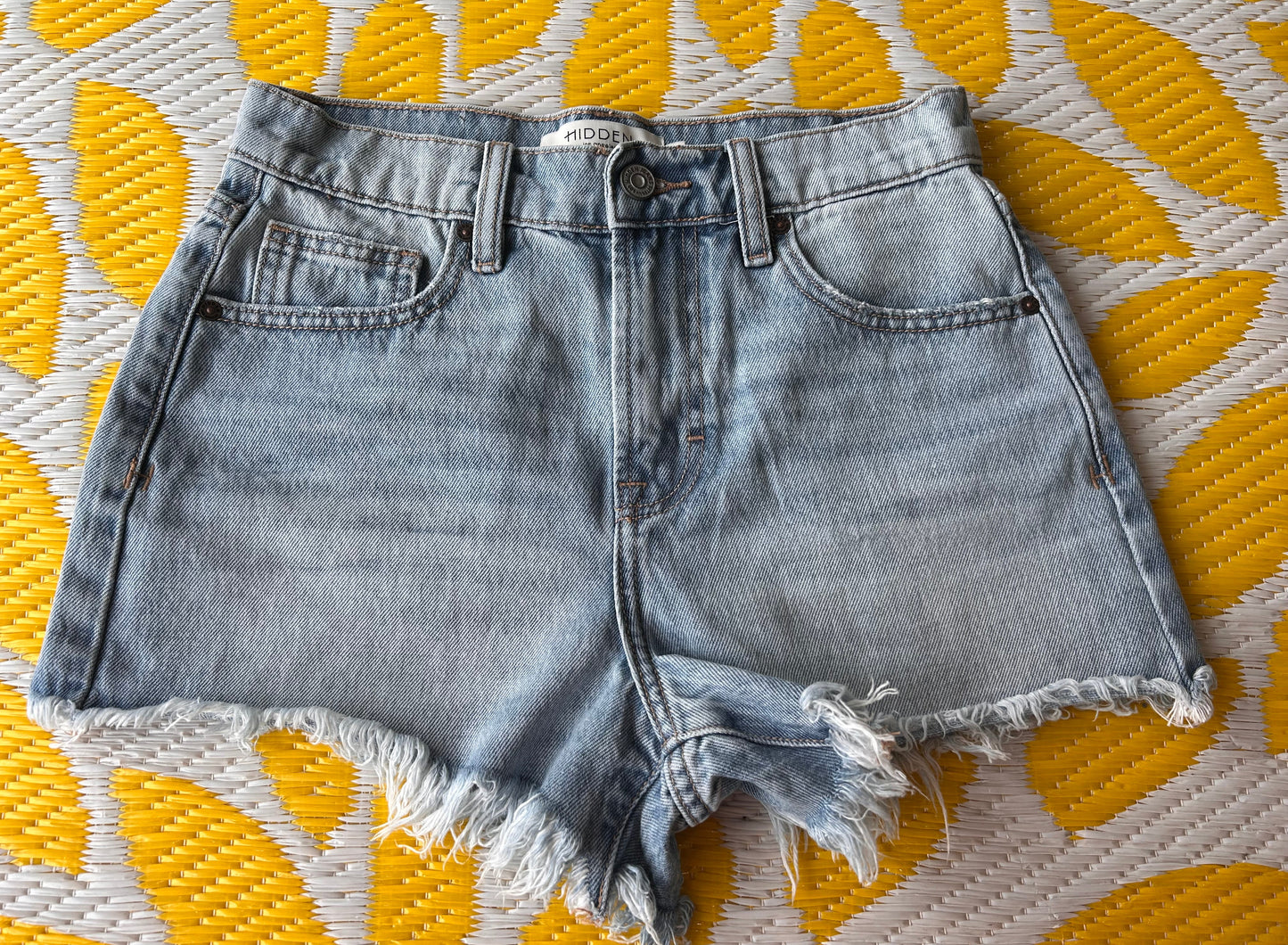 Sofie Light Wash Denim Short