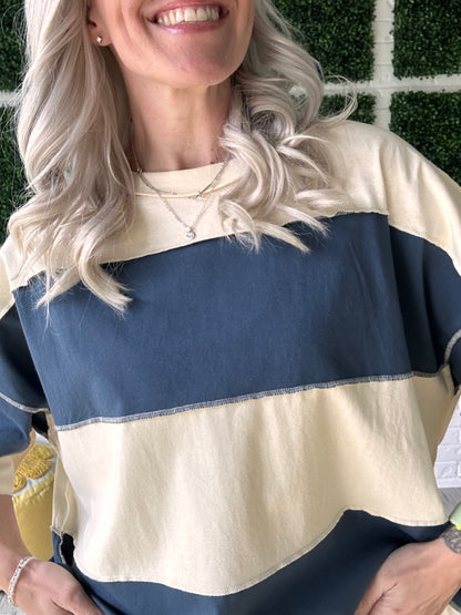 Bright Side Stripe Tee