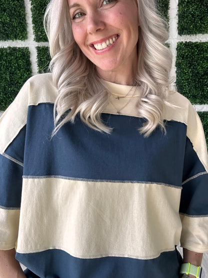 Bright Side Stripe Tee