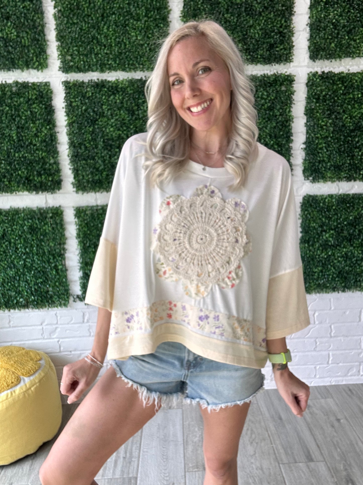 Sunlit Bloom Top