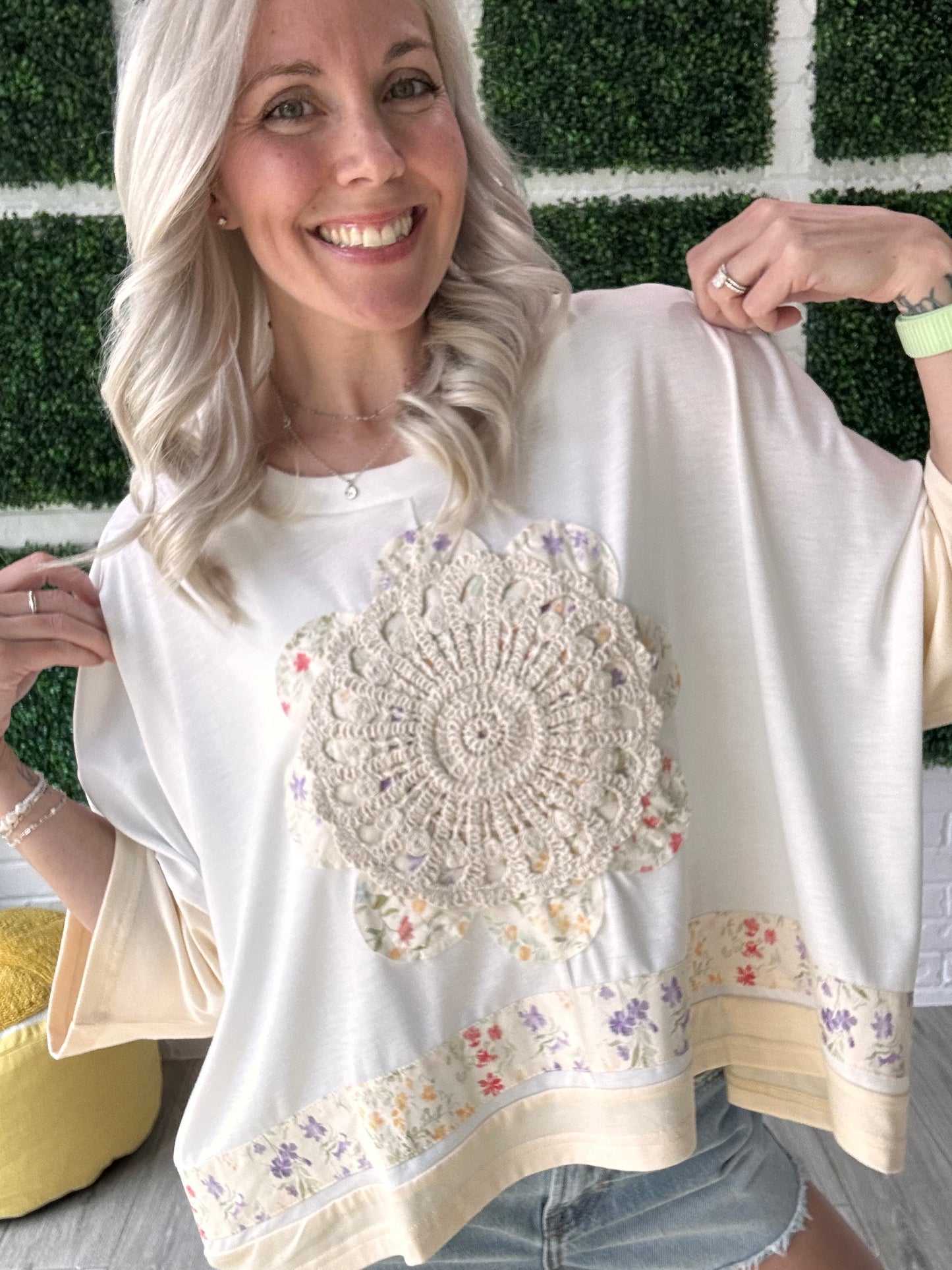 Sunlit Bloom Top