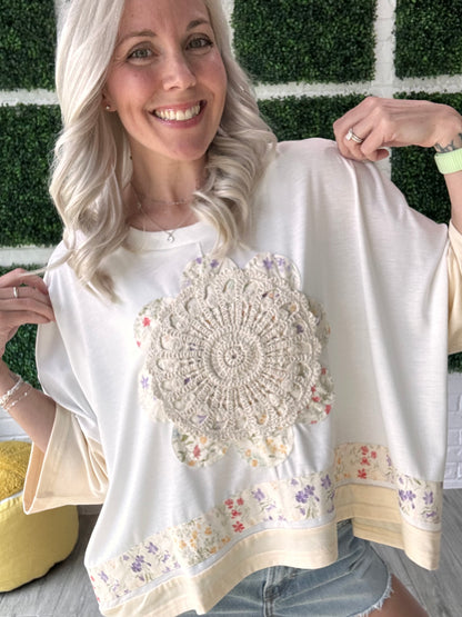 Sunlit Bloom Top