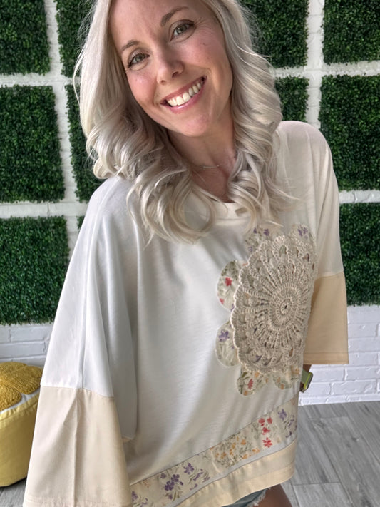 Sunlit Bloom Top
