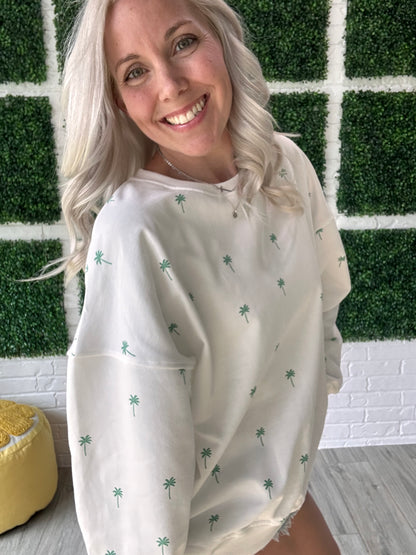 Dainty Palm 🌴 Pullover