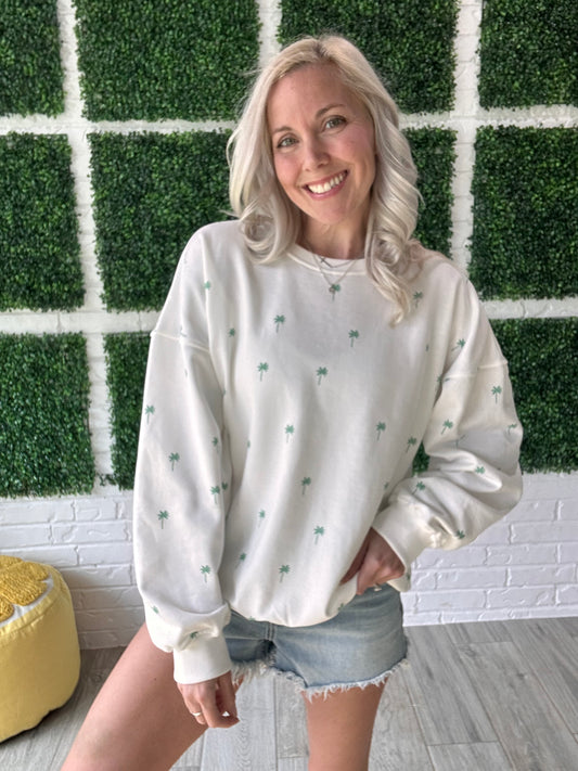 Dainty Palm 🌴 Pullover