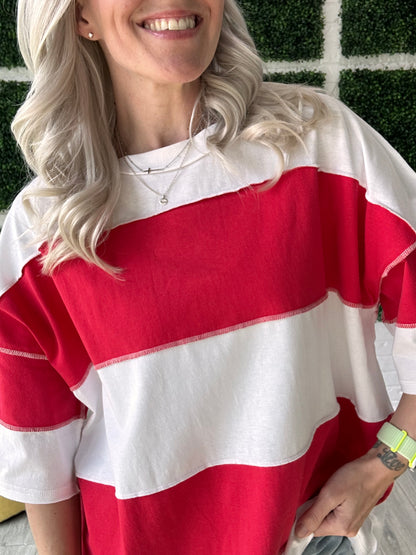 Bright Side Stripe Tee