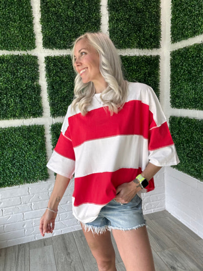 Bright Side Stripe Tee