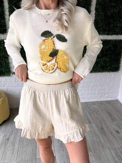 Golden Hour Stripe Shorts