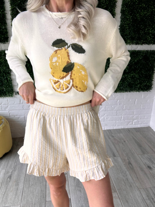 Golden Hour Stripe Shorts