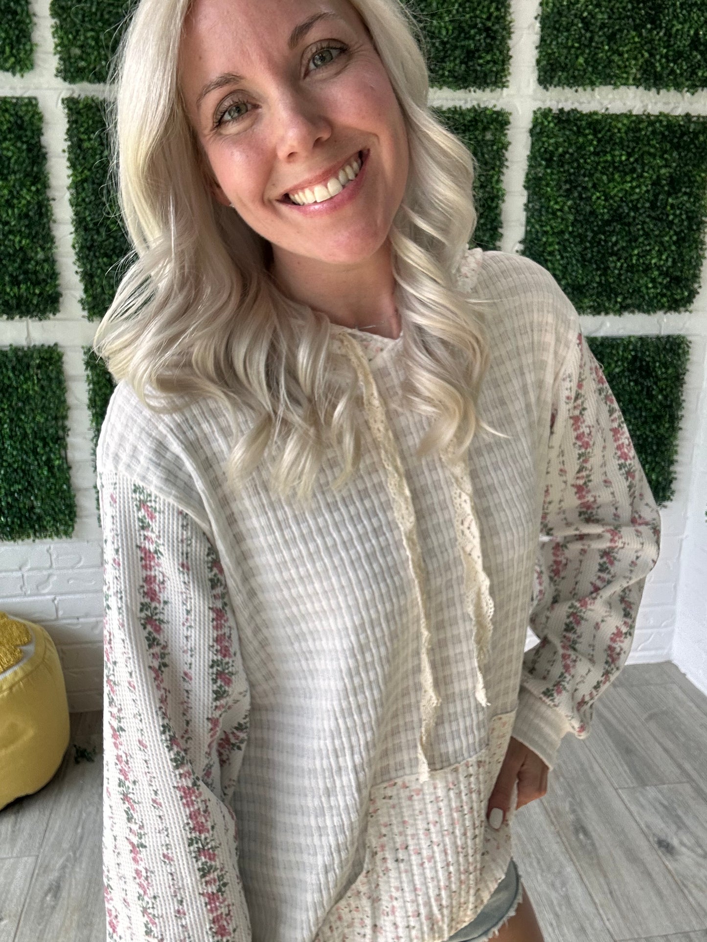 Wildflower Waffle Hoodie