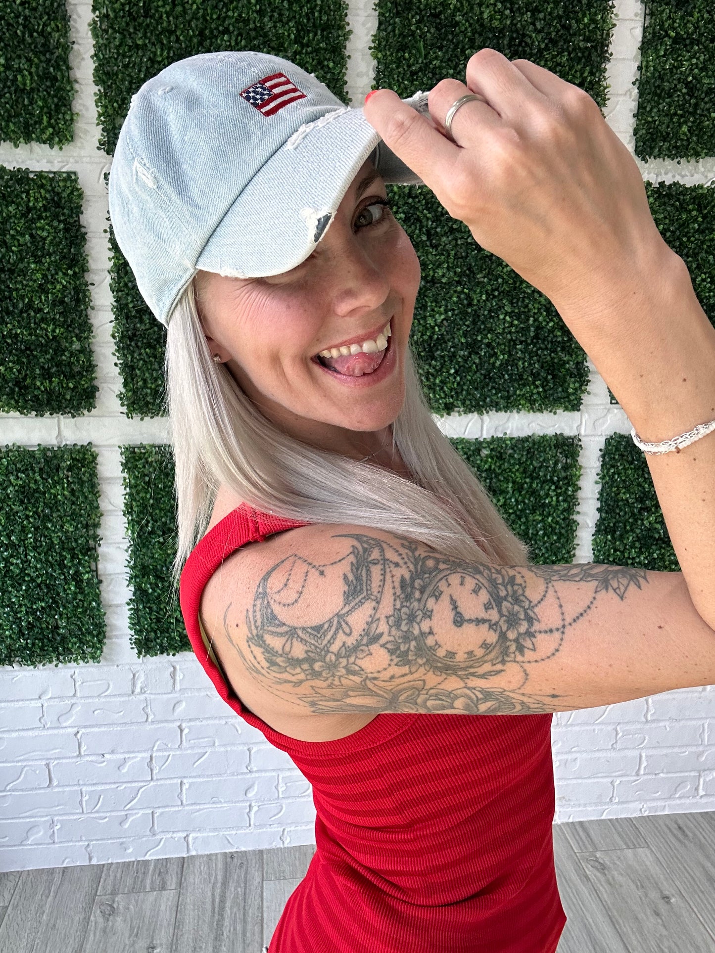 Vintage Flag Darling Cap