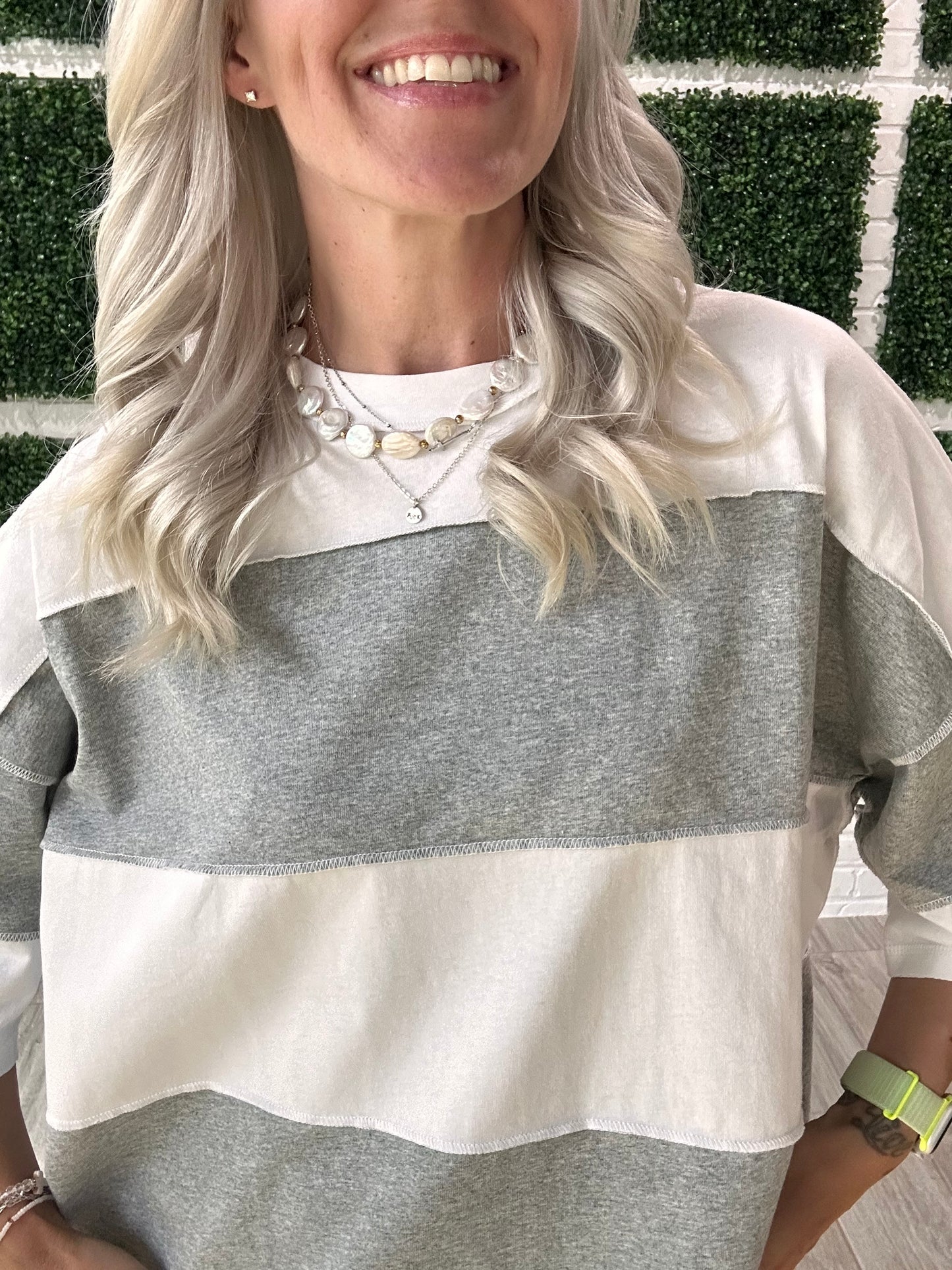 Bright Side Stripe Tee