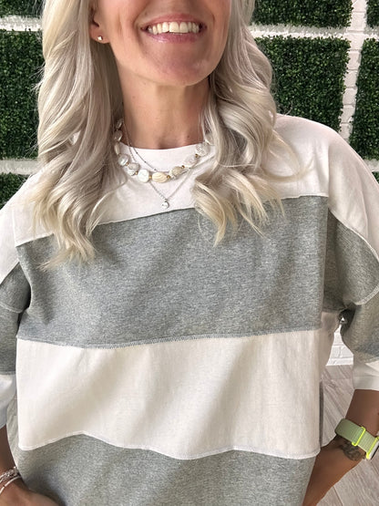 Bright Side Stripe Tee