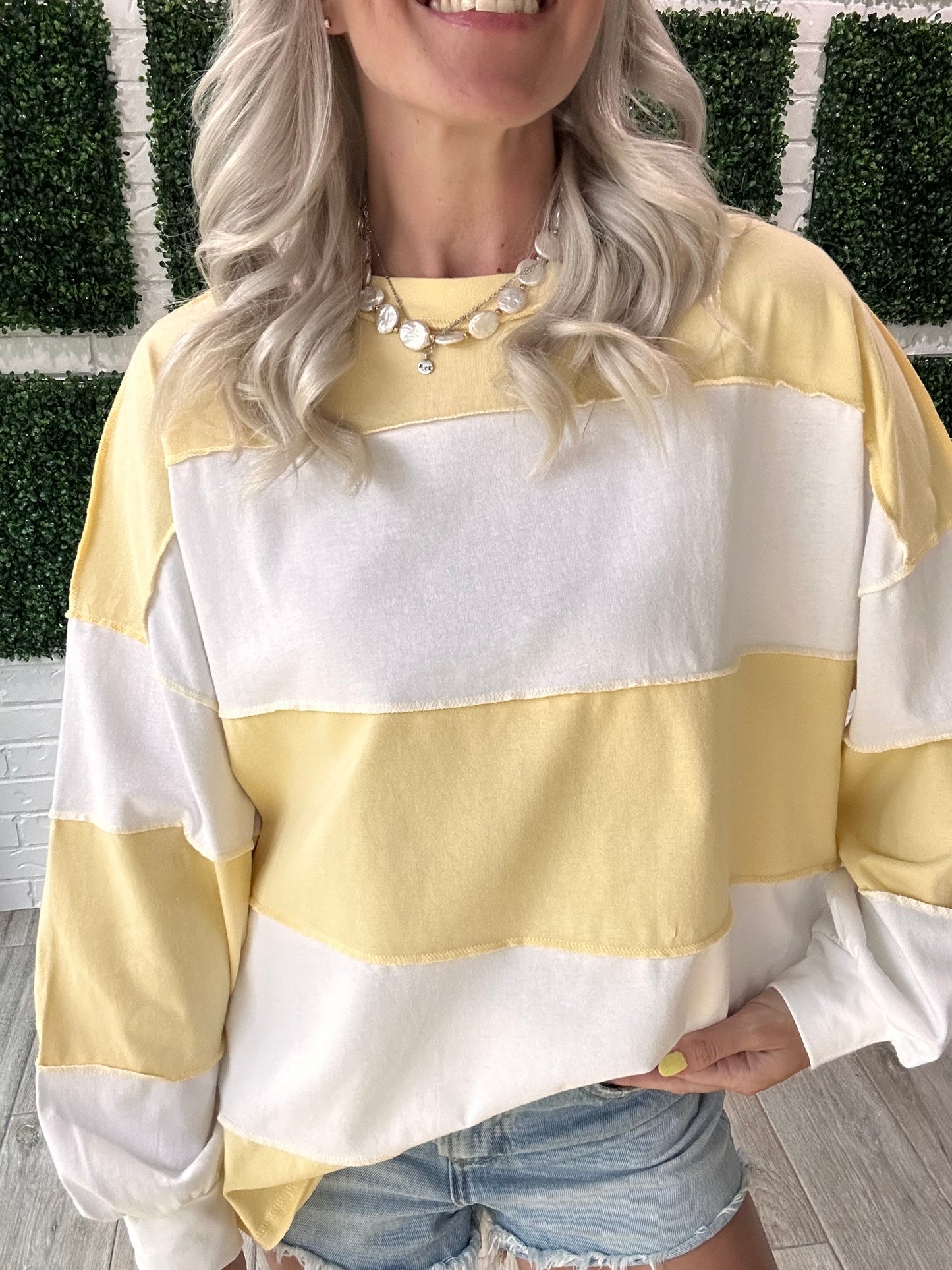 Bright Side Stripe Long Sleeve