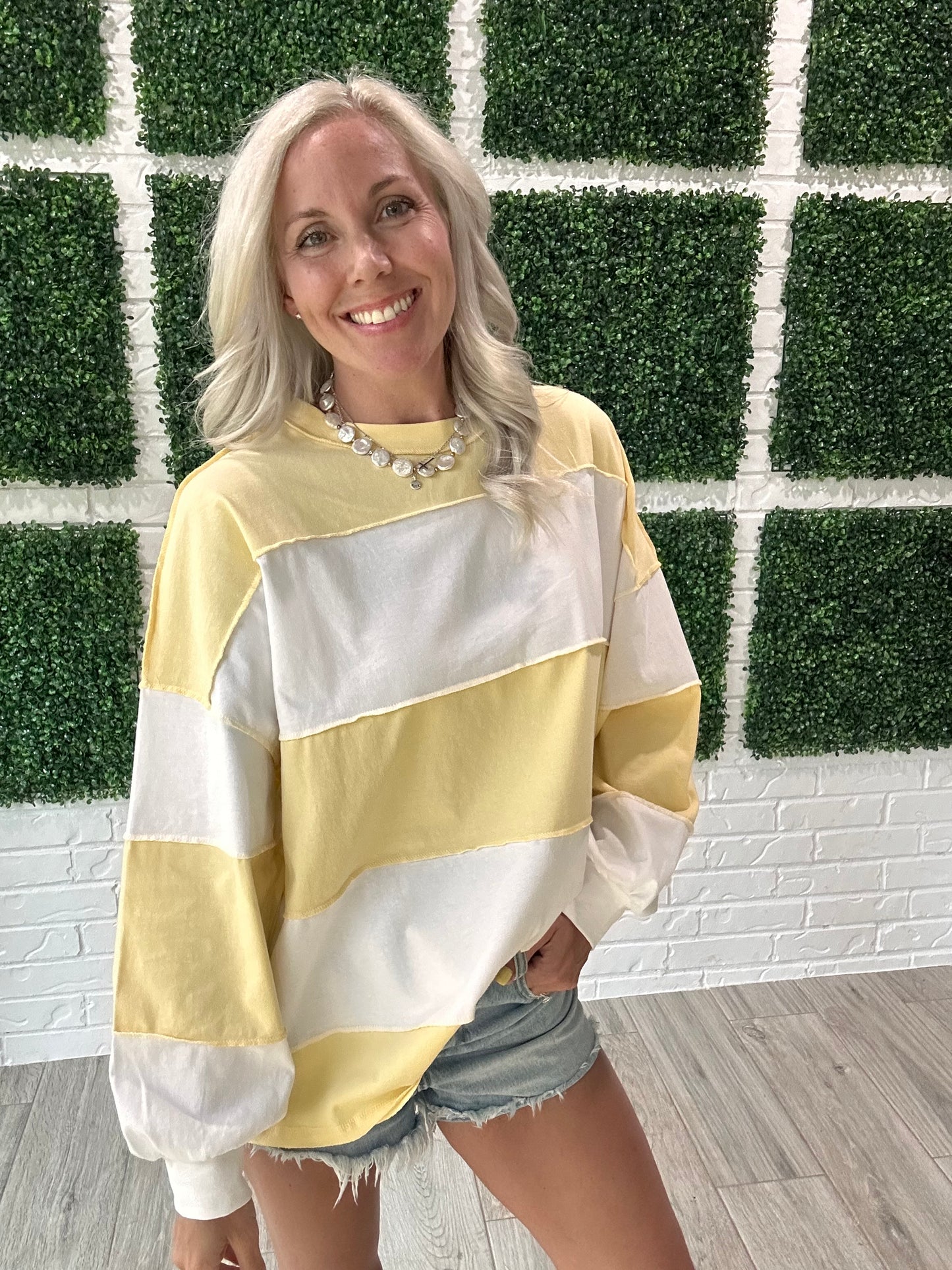 Bright Side Stripe Long Sleeve