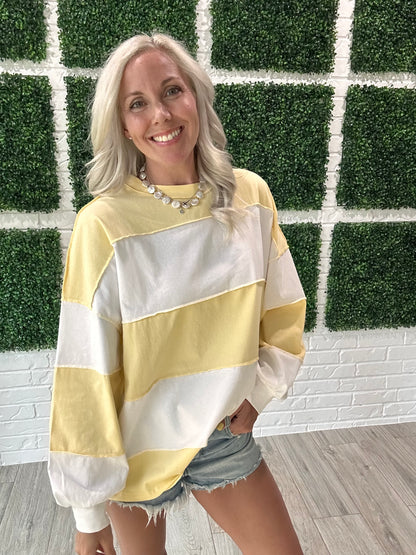 Bright Side Stripe Long Sleeve