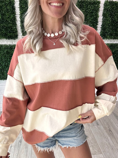 Bright Side Stripe Long Sleeve