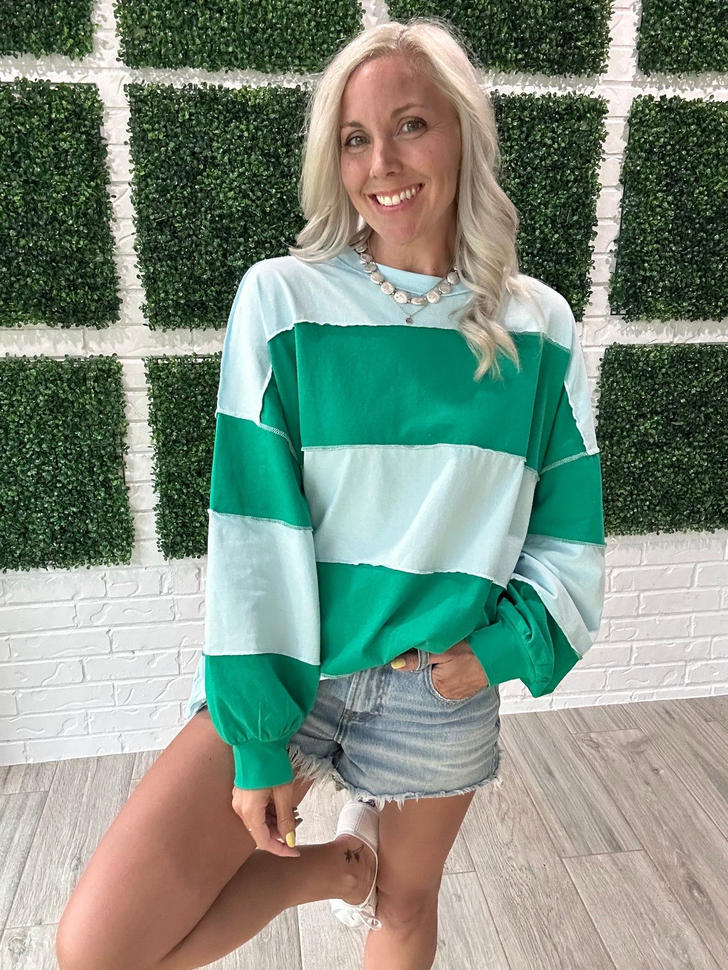 Bright Side Stripe Long Sleeve