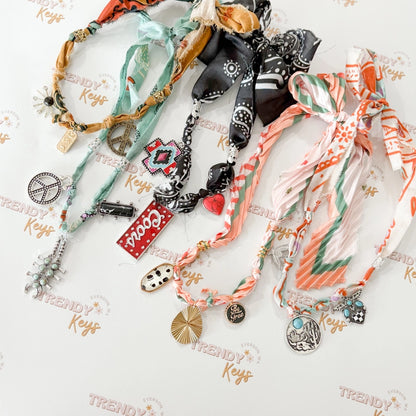 Bandana Charm Necklace